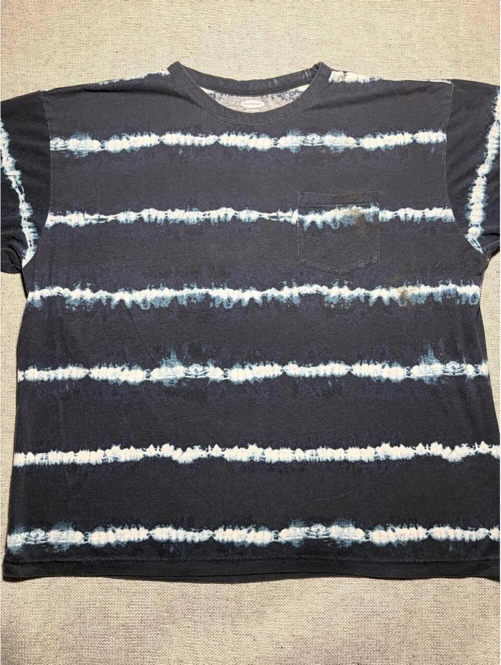 Old Navy Soft Washed XL Tie-Dye T-Shirt with Pocket - XL - 0385